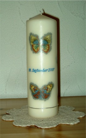 Geburtstagskerze Alg-16 aus Bea's Boutique, Rombach bei Aarau, Aargau