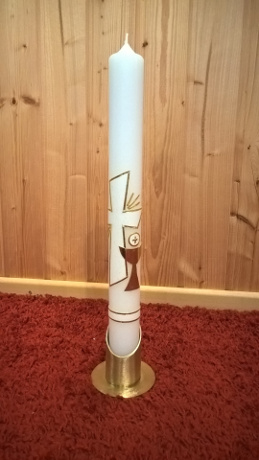 Kommunionskerze KO-91 aus Bea's Boutique, Rombach bei Aarau, Aargau