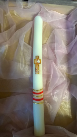 Taufkerze TA-48 aus Bea's Boutique, Rombach bei Aarau, Aargau