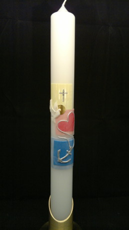 Taufkerze TA-55 aus Bea's Boutique, Rombach bei Aarau, Aargau