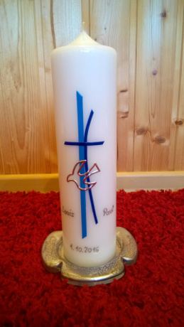 Taufkerze TA-80 aus Bea's Boutique, Rombach bei Aarau, Aargau