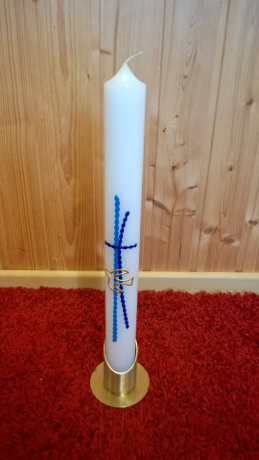 Taufkerze TA-81 aus Bea's Boutique, Rombach bei Aarau, Aargau