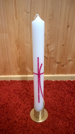 Taufkerze TA-83 aus Bea's Boutique, Rombach bei Aarau, Aargau