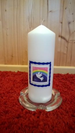 Taufkerze TA-84 aus Bea's Boutique, Rombach bei Aarau, Aargau