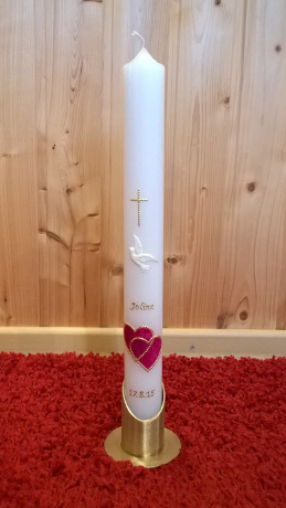 Taufkerze TA-86 aus Bea's Boutique, Rombach bei Aarau, Aargau