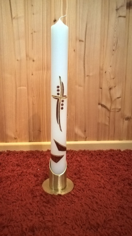 Taufkerze TA-89 aus Bea's Boutique, Rombach bei Aarau, Aargau